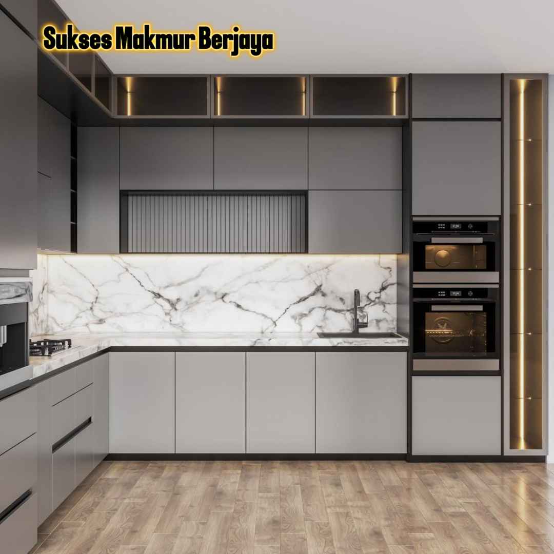 Jasa Pembuatan Kitchen Set Aluminium Custom di Jakarta Barat