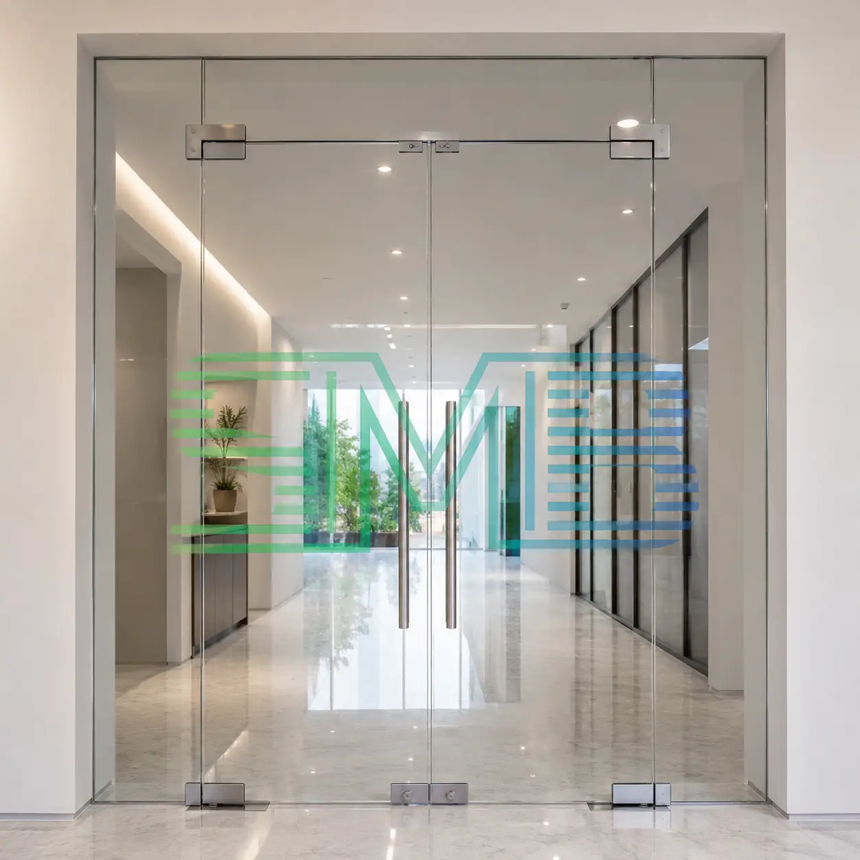 Pintu kaca frameless Bekasi tempered 12mm promo gratis survei
