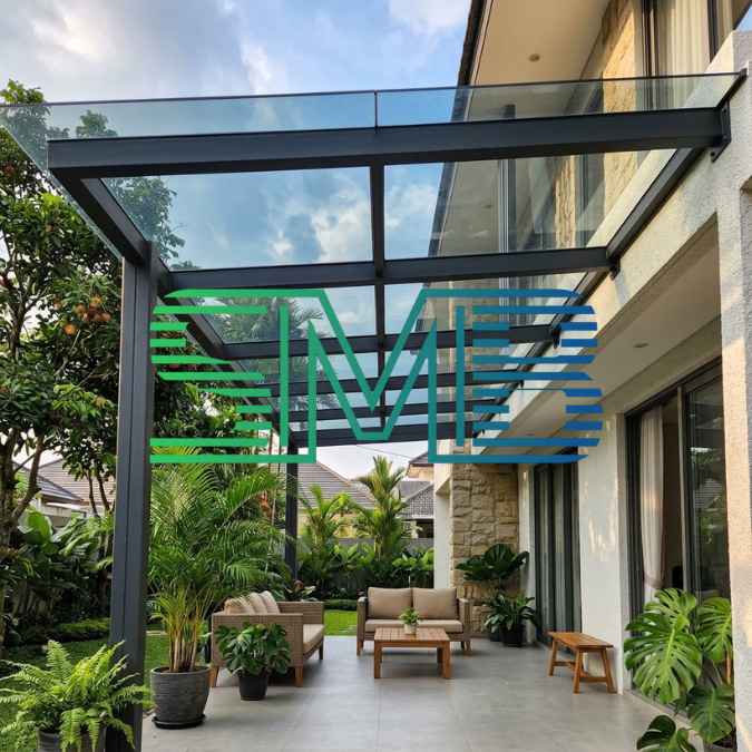 Spesialis kanopi kaca tempered skylight Bogor anti panas