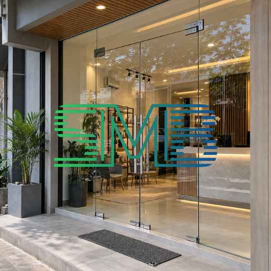 Jasa Pasang Kaca Tempered Pintu Ruko Bogor Siap Pasang