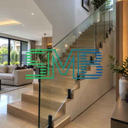 Pemasangan Railing Kaca Minimalis Custom Ukuran Tangerang